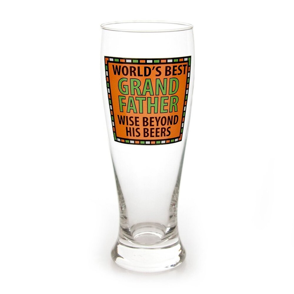 Grandfather Beer Glass